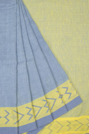 Grey Bengal Cotton Saree - Avishya