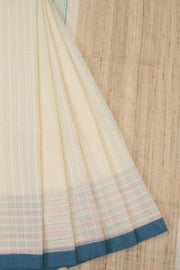 Beige Bengal Cotton Saree - Avishya