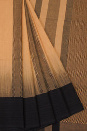 Brown Bengal Cotton Saree  - Avishya