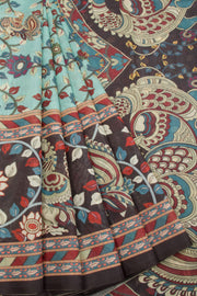 Printed Malai Cotton Kalamkari Saree - Avishya