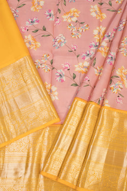 Universal Size Pure Zari Kanchi Pattu Pavadai Material - Avishya 