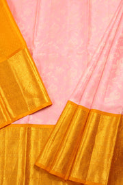Universal Size Pure Zari Kanchi Pattu Pavadai Material - Avishya