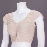 Beige Cotton Blouse  - Avishya 