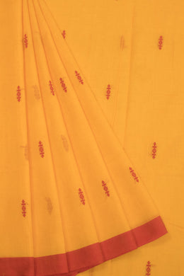 Yellow Begumpuri Cotton Sarees 10068448 - Avishya