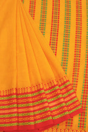 Orange Begumpuri Cotton Sarees 10068454 - Avishya