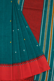 Green Begumpuri Cotton Sarees 100686460 - Avishya