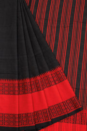 Black Begumpuri Cotton Sarees 10068634 - Avishya