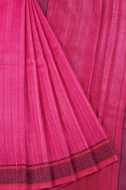 Purple Chhattisgarh Tussar Silk Saree 10068841 - Avishya