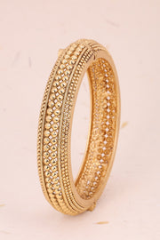 Handcrafted Gold Plated Traditional Kada Bangle