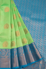 Green Kanjivaram Blended Silk Saree