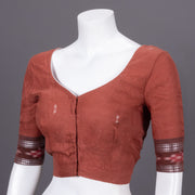 Brown Odisha Cotton Blouse 10072446