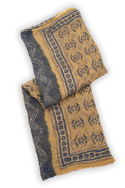 Mustard Yellow Kota Silk Cotton Saree Without Blouse 10076920