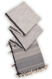 Grey Handloom Bhujodi Cotton Saree 10076928