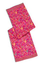 Pink Kashmiri Printed Silk Saree 10076934