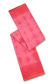 Pink Handcrafted Sungudi Cotton Saree 10077122