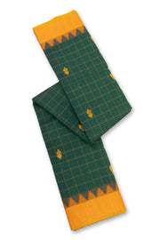 Green Handloom Chettinad Cotton Saree 10077328