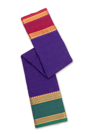 Violet Handloom Chettinad Cotton Saree 10077335