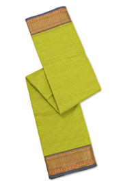 Green Handloom Chettinad Cotton Saree 10077342