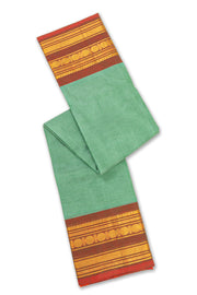 Ocean Blue Handloom Chettinad Cotton Saree 10077344