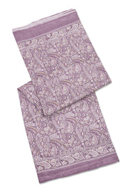 Lavender Kashmiri Printed Silk Saree 10077398