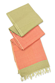 Green Bengal Handwoven Cotton Saree 10077699