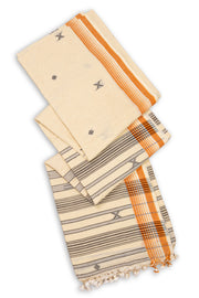 Beige Bengal Handwoven Cotton Saree 10077702