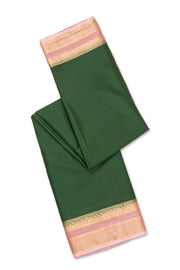 Green Mysore Semi Crepe Silk Saree 10077802