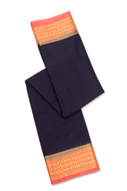Deep Violet Mysore Semi Crepe Silk Saree 10077811