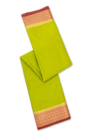 Pista Green Mysore Semi Crepe Silk Saree 10077813