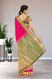 Pink Pure Silk Kanjivaram Saree 10071874