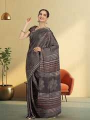 Judge Grey Jahota Print Kota Cotton Saree 10074193