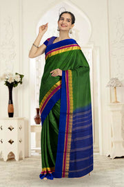 Green Kanjivaram Pure Silk Saree 10076069