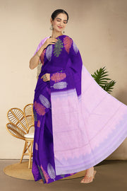 Royal Purple Zari Kanjivaram Silk Saree 10063083