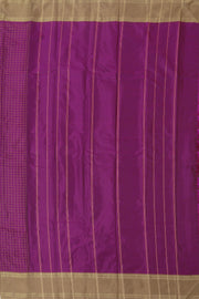 Magneta Vegan Silk Kanjivaram Saree With Checks Design 10077937