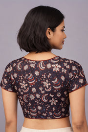 Multicolour Jahota Printed Cotton Blouse 10073335