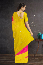 Pink Kanjivaram Pure Silk Saree 10076117