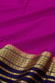 Purple Semi Mysore Crepe Silk Saree 10077822