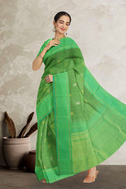 Green Kanjivaram Pure Silk Saree 10076088