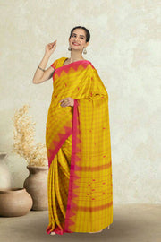 Yellow Handloom Chettinad Cotton Saree 10075126