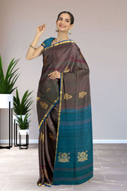 Green Kanjivaram Pure Silk Saree 10076096