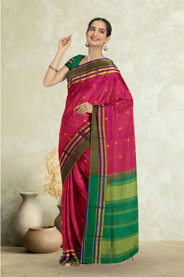 Red Kanjivaram Pure Silk Saree 10076071