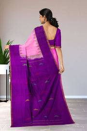 Pink Gadwal Kuttu Silk Saree 10076202