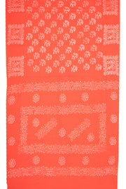 Orange Sungudi Saree 10078027