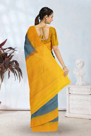 Green Handloom Kanjivaram Soft Silk Saree 10063266