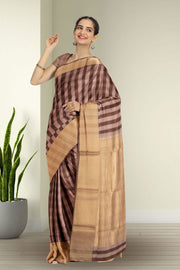 Multi colour Chanderi Silk Cotton Saree 10075378