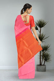 Pink Kanjivaram Pure Silk Saree 10076104