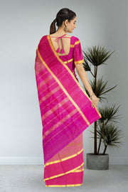 Violet Kanjivaram Pure Silk Saree 10076109