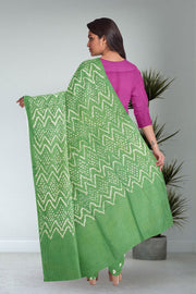 Pink Bandhani Mirror Work 3 - Piece Salwar Suit Material 10075478