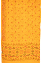 Mustard Yellow Sungudi Saree 10078055