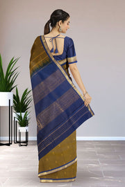 Brown Kanjivaram Pure Silk Saree 10076102